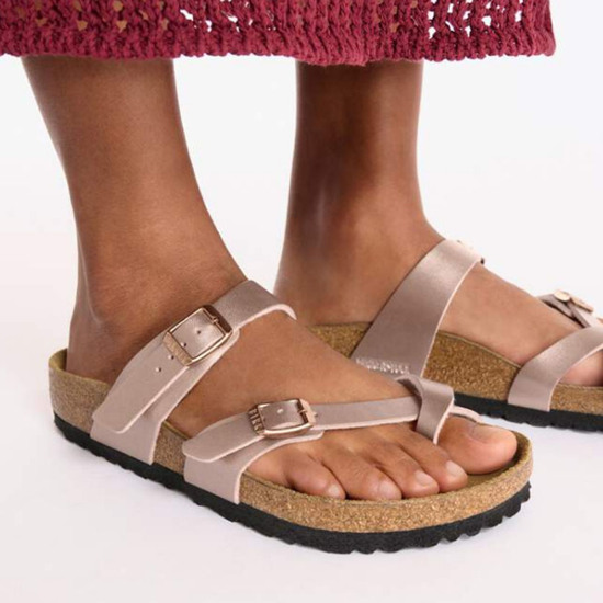 BIRKENSTOCK natikači 1029813 MAYARI - regular - copper