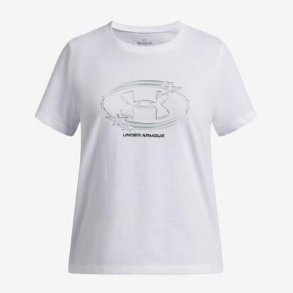 UNDER ARMOUR otr majica 6009718-100 G STAR LOGO LOCKERTAG SHORT SLEEVE white black