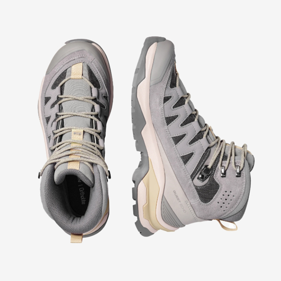 SALOMON ž pohodni čevlji 491484 QUEST ECHO GTX gull/paloma