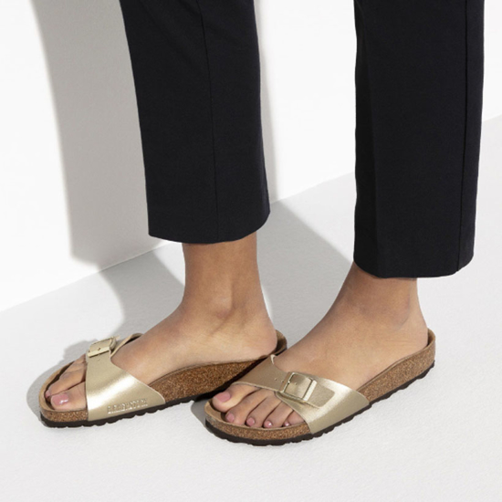 BIRKENSTOCK natikači 1016106 MADRID -regular- gold