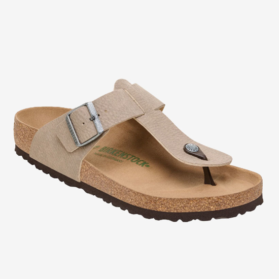 BIRKENSTOCK natikači 1026426 SAFAGA - regular - dust vegan espresso grey taupe