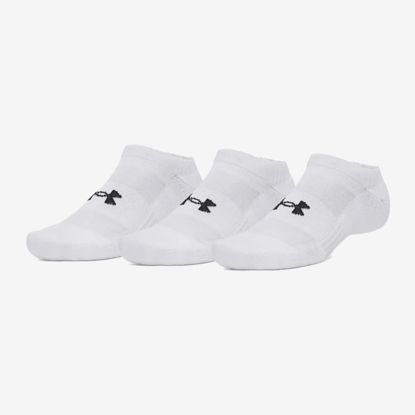 UNDER ARMOUR nogavice 6009683-100 PERFORMANCE COTTON 3-PACK white