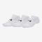 UNDER ARMOUR nogavice PERFORMANCE COTTON 3-PACK white