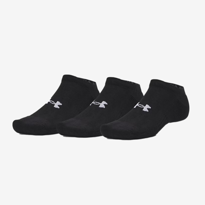 UNDER ARMOUR nogavice 6009683-008 PERFORMANCE COTTON 3-PACK ultimate black white