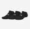 UNDER ARMOUR nogavice PERFORMANCE COTTON 3-PACK ultimate black white
