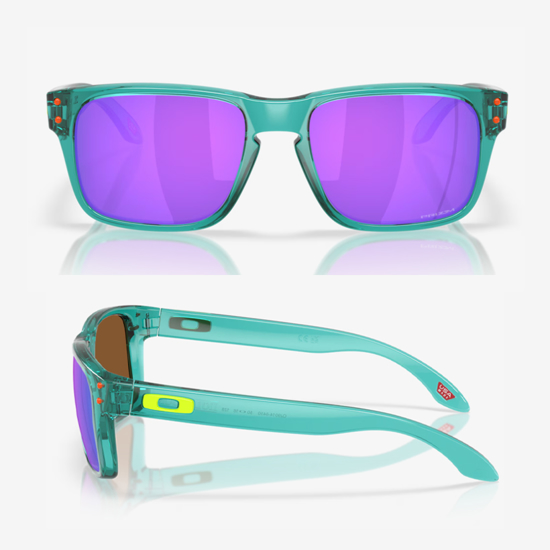 OAKLEY otr sončna očala J9014-04 HOLBROOK XXS Transparent Arctic Surf Prizm Violet