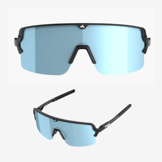 TRIPOINT športna očala TS0008S016 LAKE PRESPA matt black ice blue