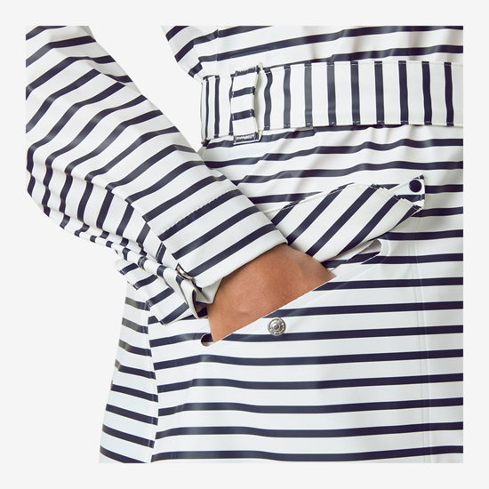 HELLY HANSEN ž plašč 53252 001 W KIRKWALL II RAINCOAT white navy