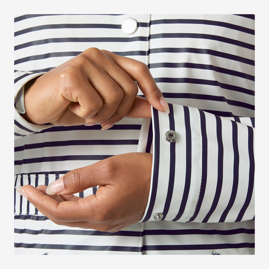 HELLY HANSEN ž plašč 53252 001 W KIRKWALL II RAINCOAT white navy