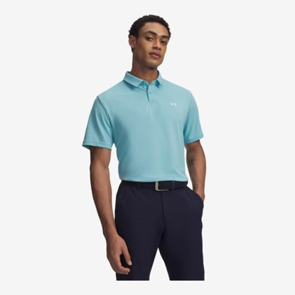 UNDER ARMOUR m golf majica 6012303-425 TEE TO GREEN PIQUE GOLF POLO blue haze white
