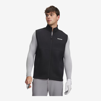 UNDER ARMOUR m golf brezrokavnik 6009747-001 DRIVE PRO HYBRID VEST black