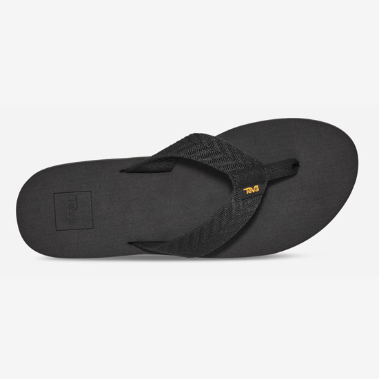 TEVA ž japonke 4198 FBLC MUSH II fronds black