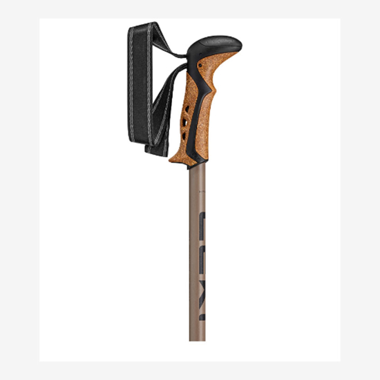 LEKI pohodne palice 65620431 KHUMBO black pale clay light pale clay dark