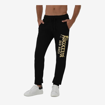 BOXEUR m hlače BXM1010009AZ black gold