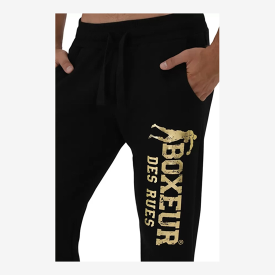 BOXEUR m hlače BXM1010009AZ black gold