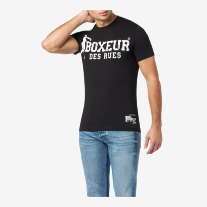BOXEUR m majica BXM0200002CC black white