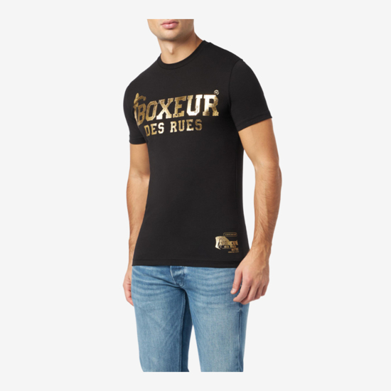 BOXEUR m majica BXM0200002CC black gold