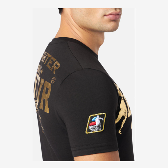 BOXEUR m majica BXM0200002CC black gold