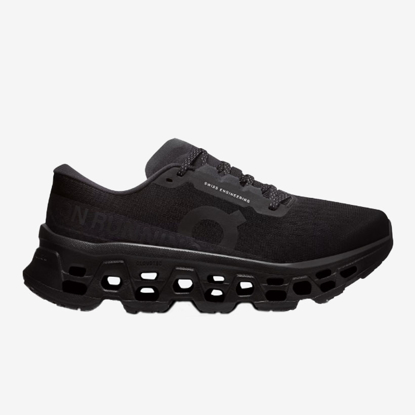 On ž tekaški copati 3WG10831043 CLOUDMONSTER 3 WIDE black black