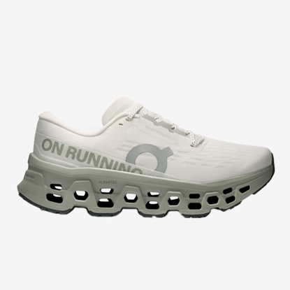 On ž tekaški copati 3WG10034469 CLOUDMONSTER 3 ivory tin