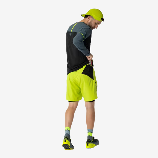 DYNAFIT m hlače 71642 5A31 ALPINE PRO 2IN1 SHORTS ultra yellow