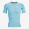 UNDER ARMOUR m majica HEATGEAR SHORT SLEEVE blue haze