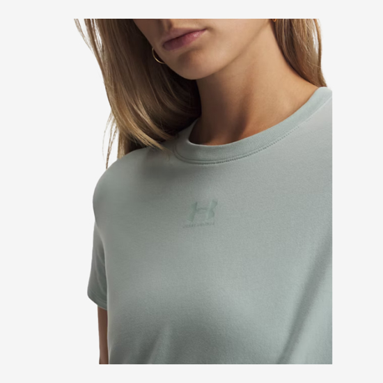 UNDER ARMOUR ž majica 1383648-477 RIVAL CORE SHORT SLEEVE enamel blue white