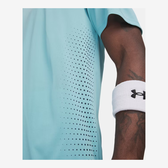 UNDER ARMOUR m majica 6009833-425 TECH SHORT SLEEVE blue haze black