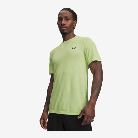 UNDER ARMOUR m majica 6010603-712 VANISH SEAMLESS SHORT SLEEVE lumos lime black