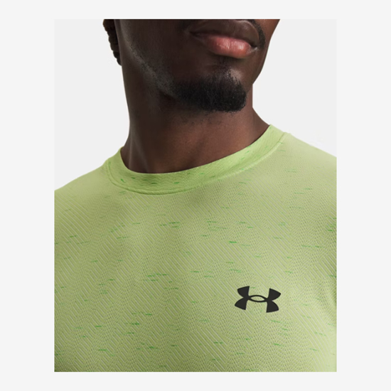 UNDER ARMOUR m majica 6010603-712 VANISH SEAMLESS SHORT SLEEVE lumos lime black