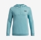 UNDER ARMOUR otr kapucar RIVAL LIGHTWEIGHT ZIP HOODIE blue haze black