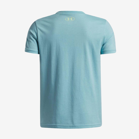 UNDER ARMOUR otr majica 6009274-425 VARSITY CREST SHORT SLEEVE blue haze black