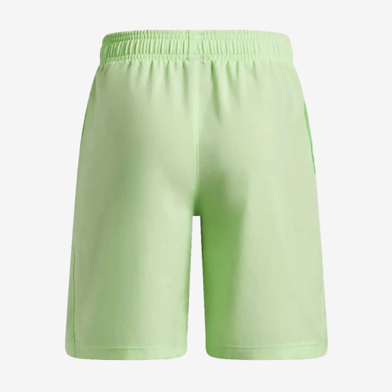 UNDER ARMOUR otr hlače 1377264-712 TECH WOVEN SHORT lumos lime black