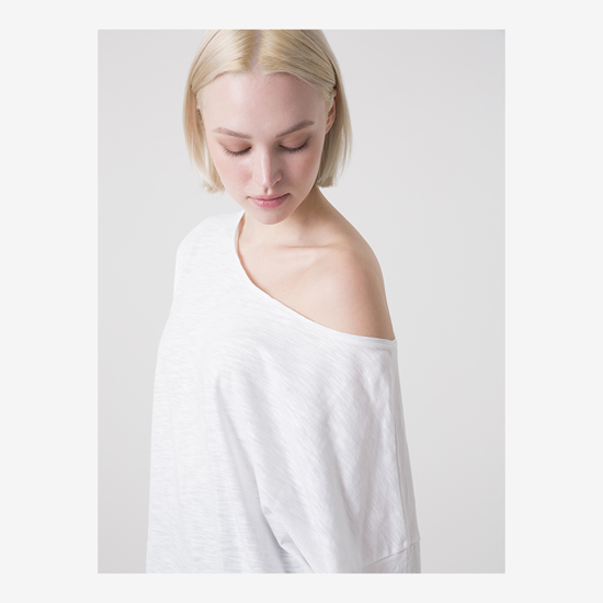 DANZA ž majica 40D317J78 1100 off white