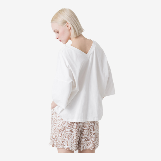 DANZA ž majica 40D289J21 1100 off white