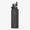HYDRO FLASK 21 oz STANDARD MOUTH WITH FLEX STRAW CAP ml black
