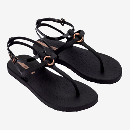 IPANEMA ž sandali 83785 BO096 ATENA SANDAL FEM  black beige
