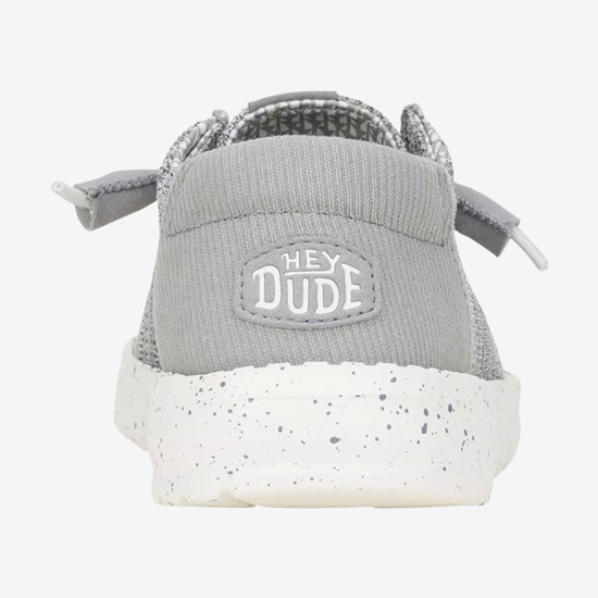 HEYDUDE ž čevlji 41878-007 WENDY STRETCH SOX light grey