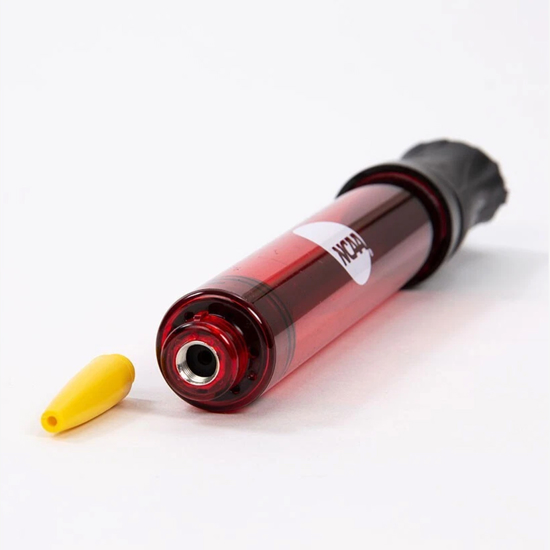 WILSON tlačilka WTBA00103 NCAA DUAL ACTION PUMP 6" red