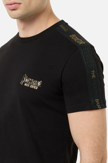 BOXEUR m majica BXM0200682AZ black gold