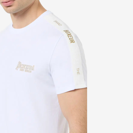 BOXEUR m majica BXM0200682AZ white gold