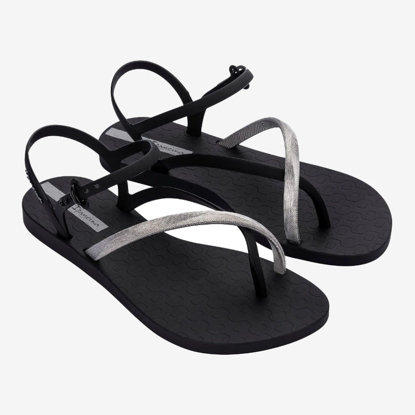 IPANEMA ž sandali 83782 BN808 ELEGANT SANDAL FEM black silver
