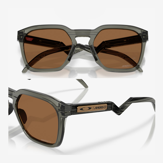 OAKLEY sončna očala 9533-08 HSTN SQ MOTOGP COLLECTION Grey Smoke Prizm Bronze