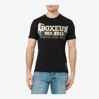 BOXEUR m majica BXM0200694AZ black gold