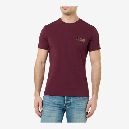 BOXEUR m majica BXM0200682AZ bordeaux