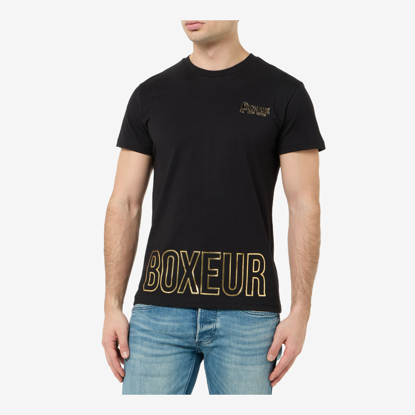 BOXEUR m majica BXM0200676AZ black gold