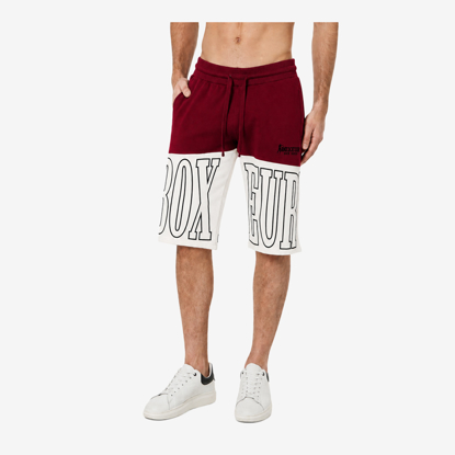 BOXEUR m hlače BXM0100491AZ bordeaux beige