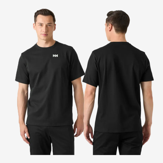 HELLY HANSEN m majica 54599 994 CORE GRAPHIC T-SHIRT 2.0 black