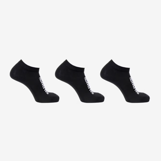 SALOMON nogavice 291200 EVERYDAY LOW 3-PACK black