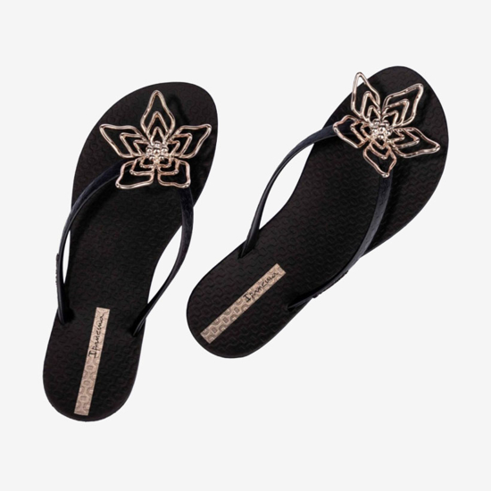 IPANEMA ž japonke 83753 BO042 MAXI FLOWER black black